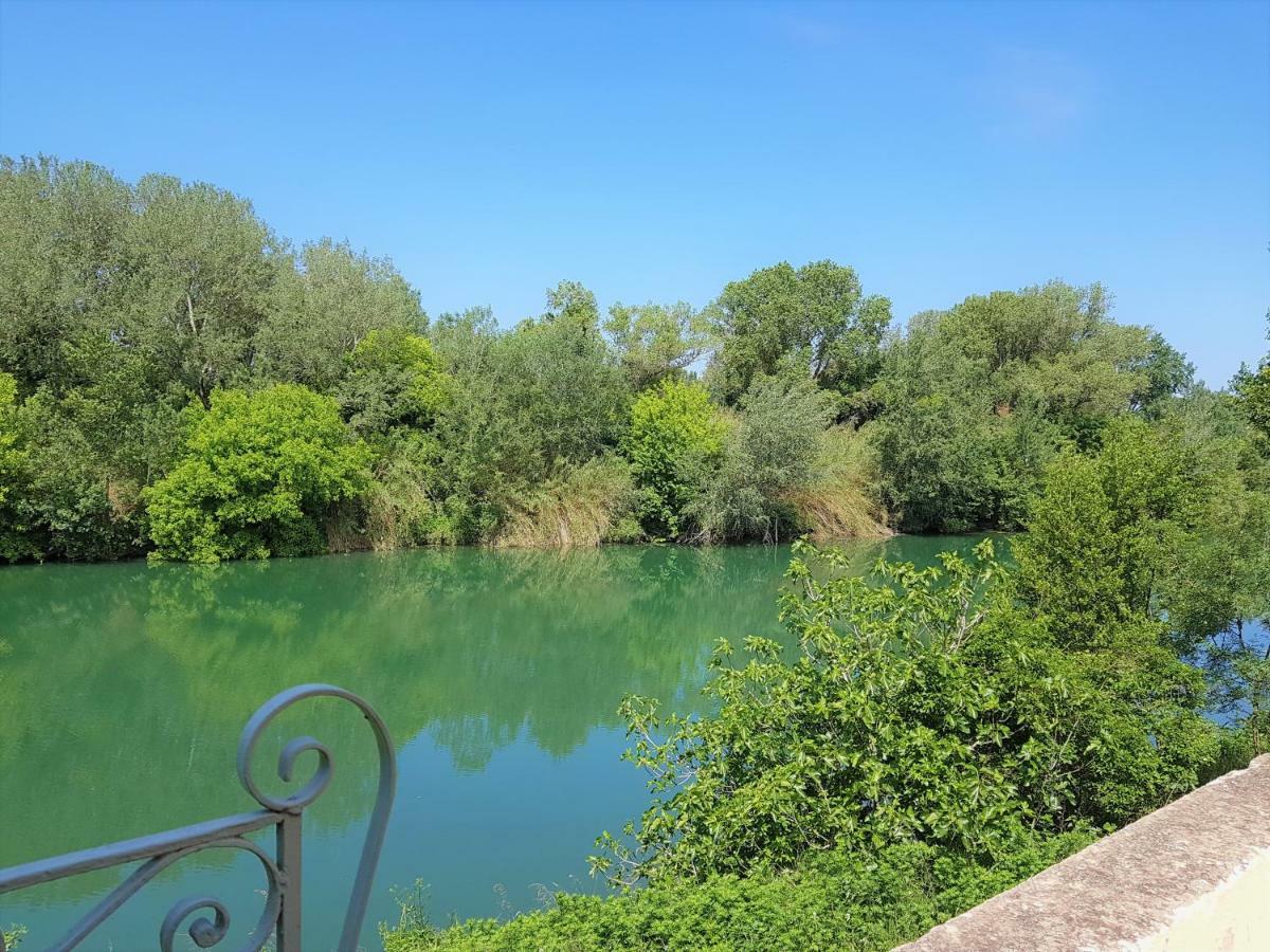 Gite Face A La Riviere -Proche Du Pont Du Gard- Montfrin Exteriör bild